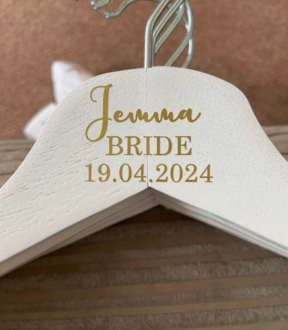 Wedding Day Hanger Labels