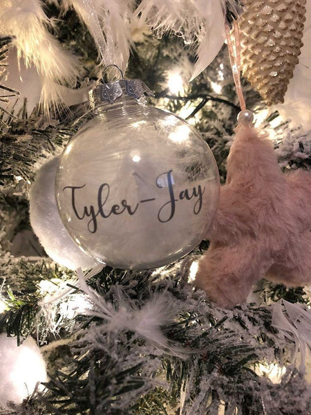 Christmas Bauble Stickers, Name Decals, DIY Labels, Glitter Decor, , Gift Stickers, Glass Decals. cracker sticker, sticker, name sticker