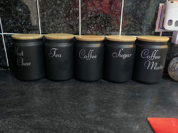 Tea coffee and sugar (set)labels with free wreath, pantry labels, Mrs Hinch, kitchen labels, kitchen stickers