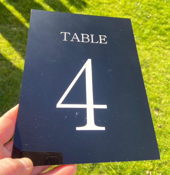 Vinyl Wedding Table Number stickers  -  Personalised Vinyl sticker  - Create Your own Table numbers Wedding Decor, Stickers