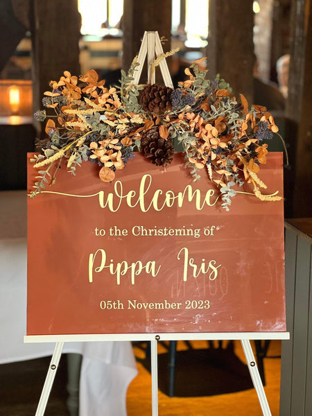 Wedding Welcome Sign Vinyl Decal Sticker  ,Event Signage DIY, baby shower, engagement, birthday,baby reveal. Sign