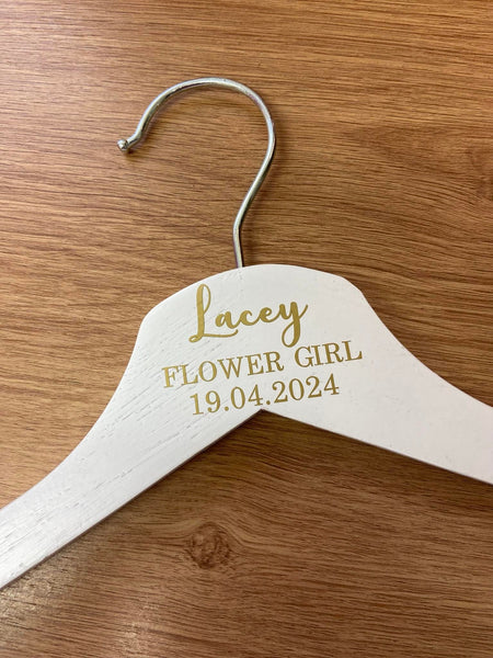 Wedding hanger stickers