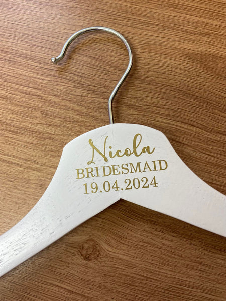 Wedding hanger stickers