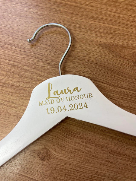 Wedding hanger stickers