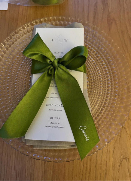 Personalised HTV for ribbon 13mm high, Name personalisation for bows, wedding iron on transfers for ribbon,DIY BRIDE,3 font styles availble