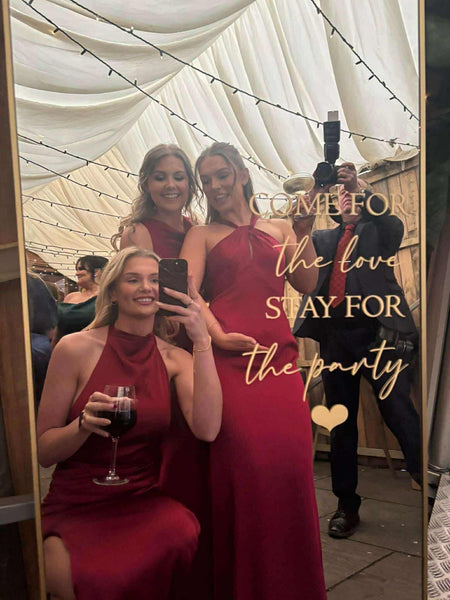 Come for the love stay for the party Selfie wedding Mirror Sticker Selfie Mirror, Guest Photos/Pictures, Vinyl Sticker for DIY Wedding Sign