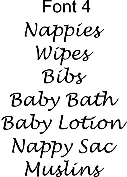 Baby Label  Bundle