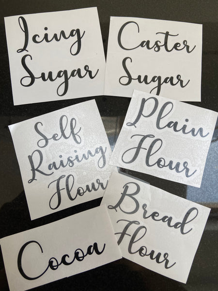 Baking (Pantry)label  Bundle