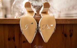 I do  Wedding Day Shoe Labels