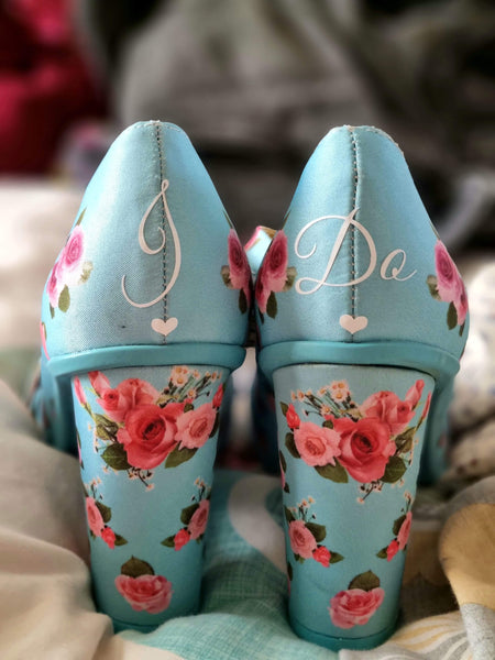 I do  Wedding Day Shoe Labels