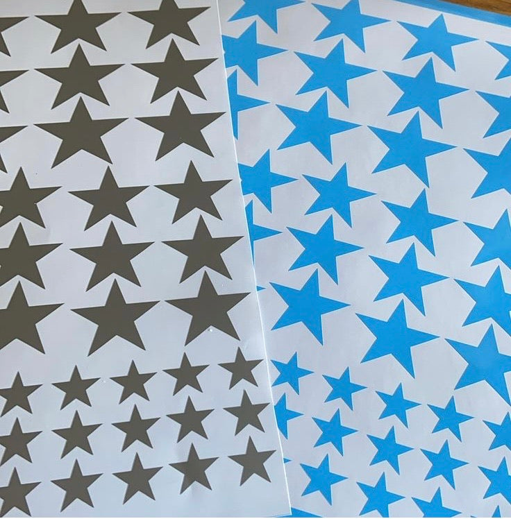 Vinyl Wall star stickers