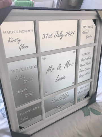 Wedding mirror Vinyl