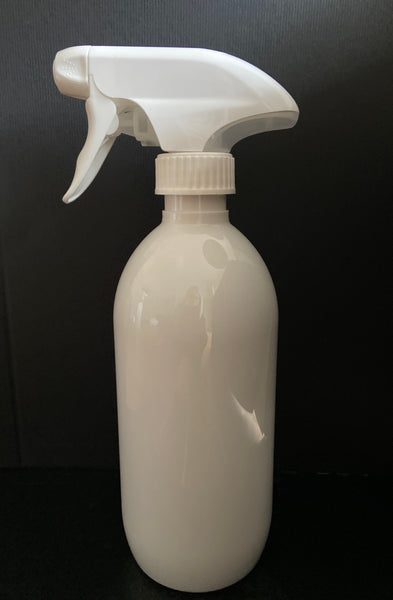 Personalized Plastic 500ml  Gloss White Trigger Sprayer