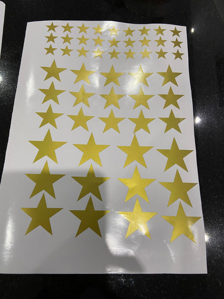 Vinyl Wall star stickers