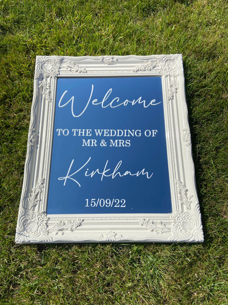 70cm Vinyl Decal Sticker for DIY Wedding Welcome Sign